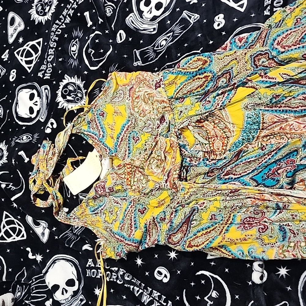 Paisley Walk-through Jumpsuit - Large